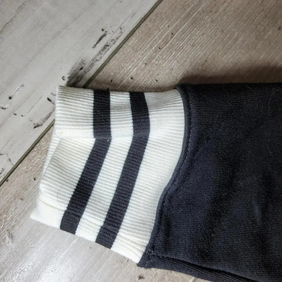 Wonder Nation Black and White Pullover Sweatshirt Size Large 10-12 NWOT - Picture 4 of 14